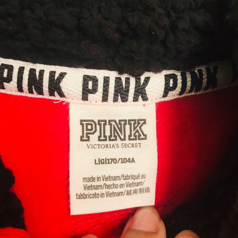 PINK VS PINK RED SWEATER🌸 - Picture 4 of 8